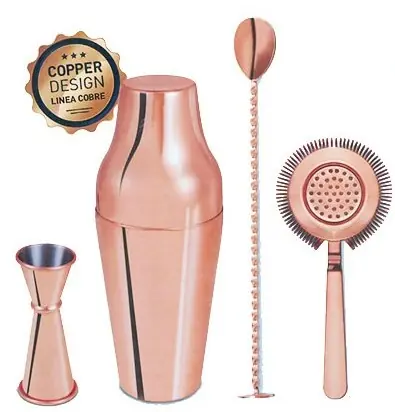 Offerta Limitata SET BARMAN RAME 4 Pz.