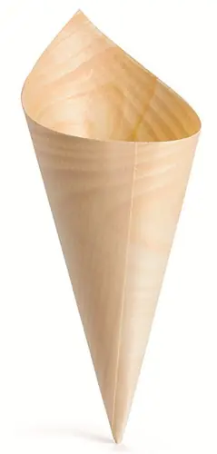 N.50 CONI LEGNO cm 9x22 h (12) Super Prezzo
