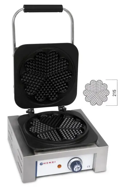 Premium PIASTRA WAFFLE CUORE