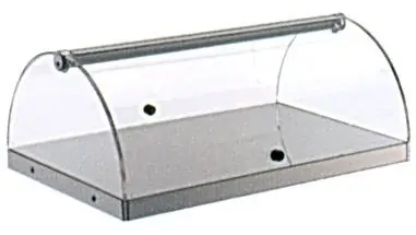 Compra Adesso VETRINA 1P INOX T.cm50x35x22h