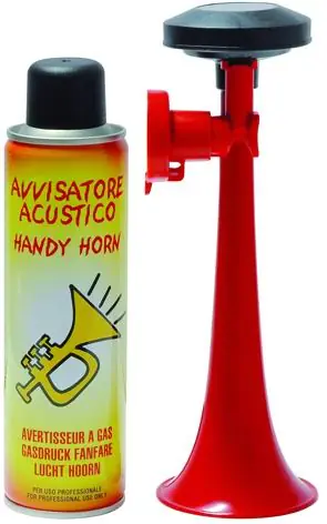 Avvisatore Acustico con Trombetta 250 Ml Esclusivo
