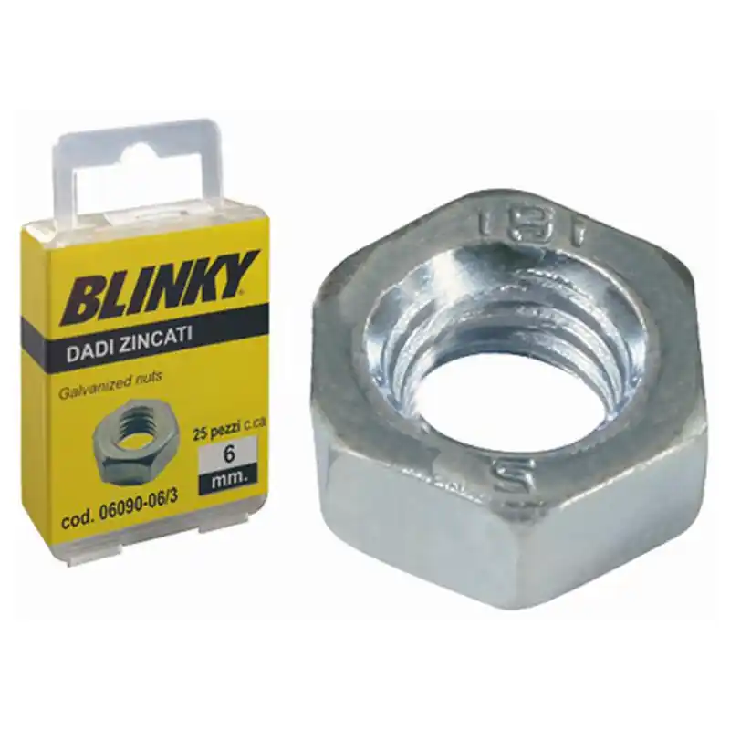 Quantità Limitata Dadi Acciaio Zincato Blinky mm 5