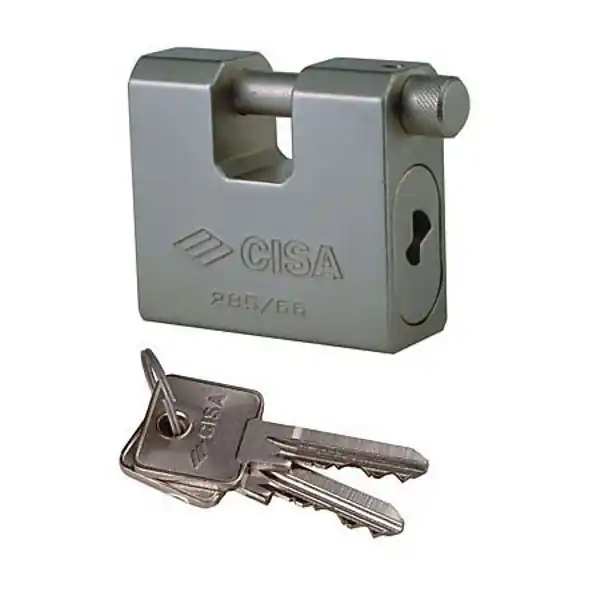 Lucchetto Corazzato mm 84 Serrande Kc 28550 Cisa Offerta Speciale