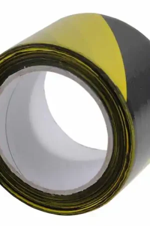 Nastro Segnaletica Giallo/Nero m 200 Treemme Spedizione Gratuita