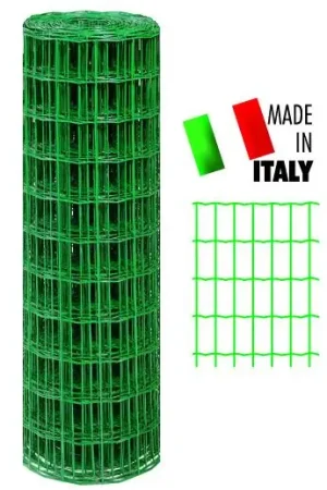 Compra Oggi Stesso Rete Elettrosaldata T/Italia 75X60 Plastic Mt.10 H.cm. 200