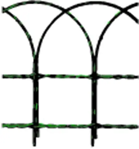 Offerta Del Giorno Rete Ornamentale Cavallino Plastic Verde Mt.10 H.cm. 60