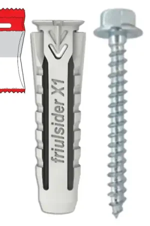 Tassello X1 10X50 Vite Ter pz. 4 Fsider Ordine In Blocco