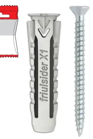 Tassello X1 6X30 Vite Tsp pz.15 Fsider Pagamento Sicuro