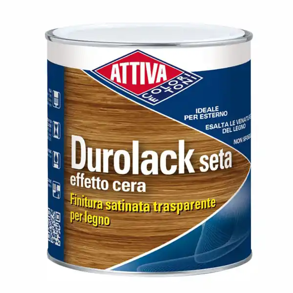 Vendita Finale Vernice 1,0 100 Castagno Durolack Seta Attiva