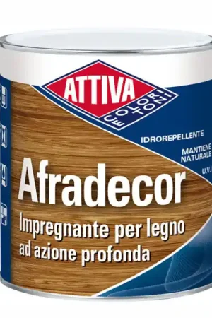 Vernice 1,0 130 Incolore Afradecor Attiva Lusso