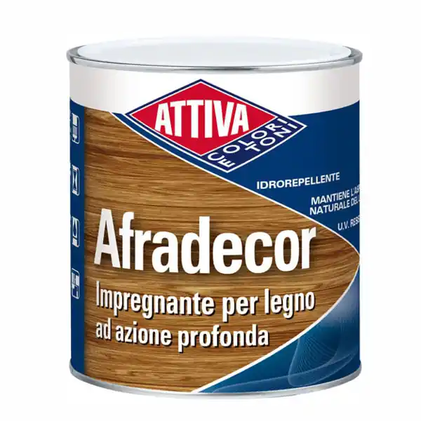 Vernice 1,0 130 Incolore Afradecor Attiva Lusso