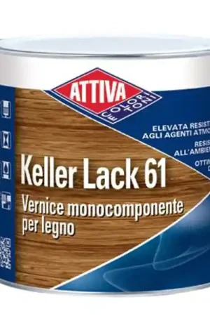 Vernice 1,00 Incolore Lucida Keller Lack Attiva Promozione