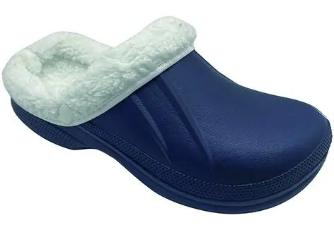 Zoccoli Eva Vigor Dolly Invernali Blu N. 35-36 Offerta Lampo