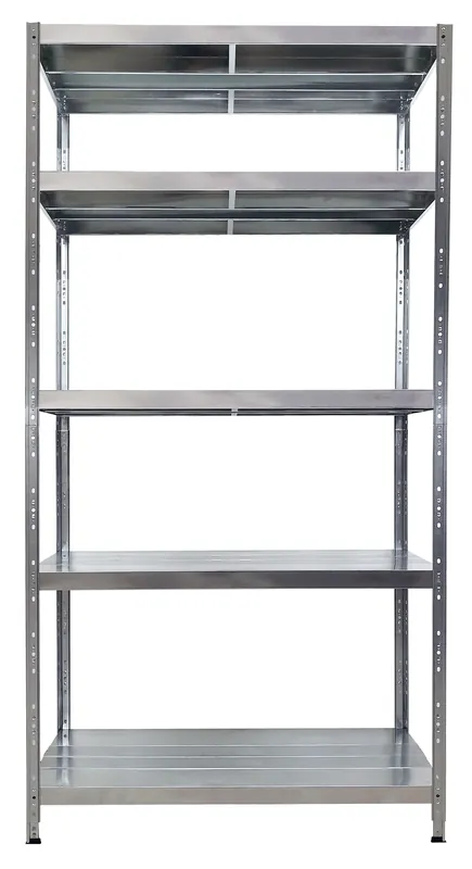 Prezzo Conveniente Scaffale Maciste a Incastro 5 Piani Grima Kg 260 L 120 X P 60 X H 195 Cm