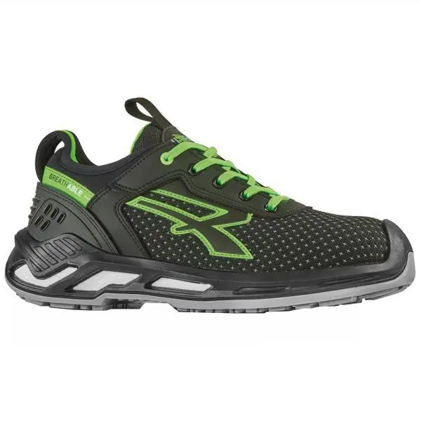 Direttamente Dal Produttore Scarpe Bryan Nero/Verde Basse 42 S3 Upower