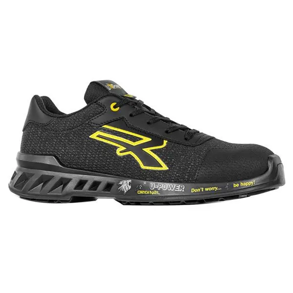 Must-Have Scarpe Frank Nero/Giallo Basse 47 S1P Upower