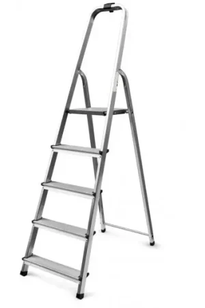 Sconto Divina Home Scala domestina in alluminio 5 gradini DH53832