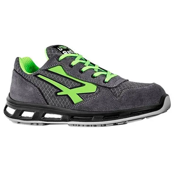Promozione Esclusiva Scarpe Point Grigio/Verde Basse 39 S1P Upower