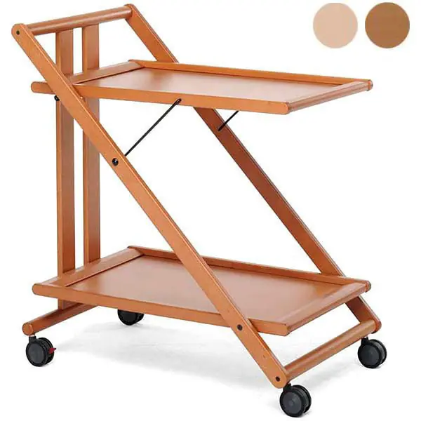Carrello Sprint Noce 69X45 H 77 Foppapedretti Offerta