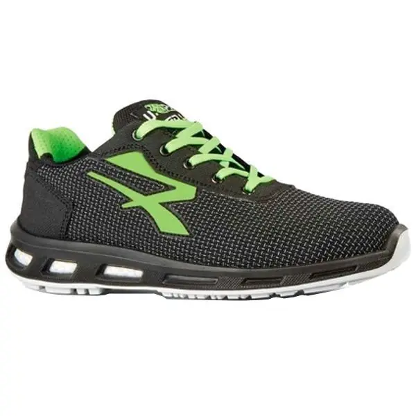 Scarpe Strong Grigio/Verde Basse 40 S3 Upower Bestseller