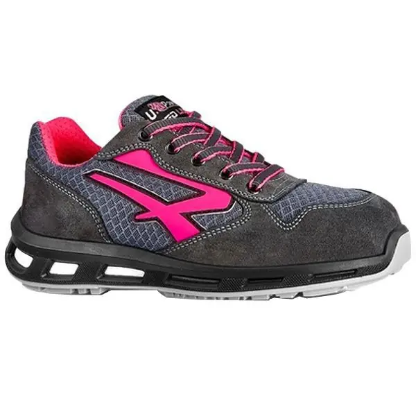 Di Marca Scarpe Verok Grigio/Fucsia Basse 40 S1P Upower