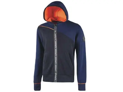 Lusso Felpa Ful-Zip U-Power Jupiter DB - M