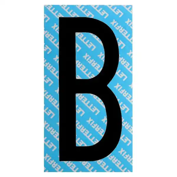 Compra Online Lettera Adesiva Nera Serie T80 B Letterfix