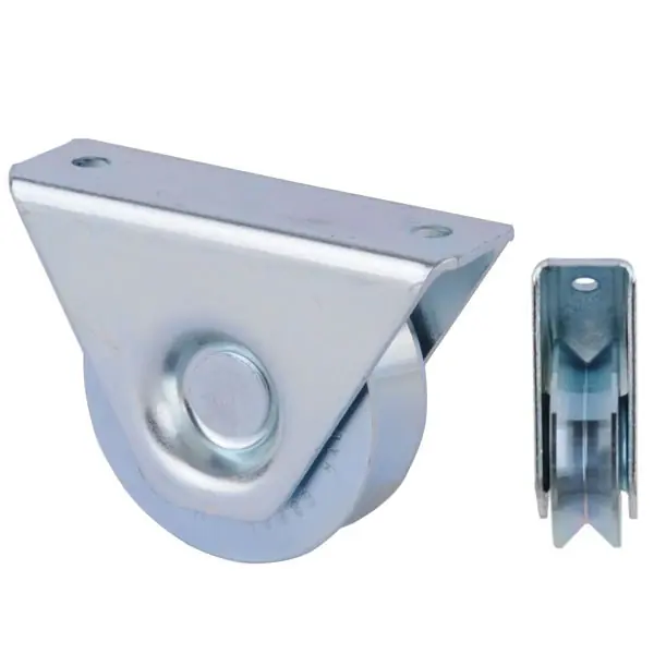 Economico Ruota Cancelli Gola V 80 Supporto 325 Fc