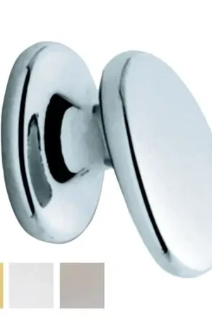 Affare Pomolo Ovale Zama Ottonata Lucid.20 23976 Gamet