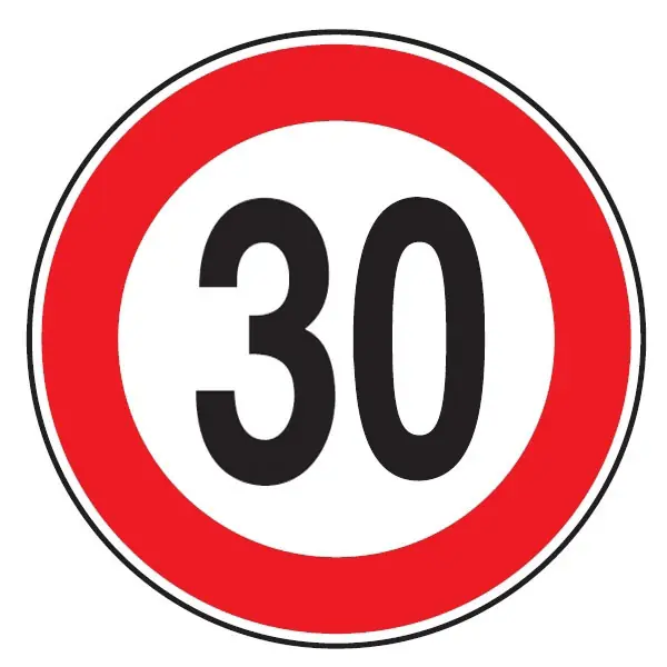 Cartello Stradale Limite Velocita' Km 50 D&B Compra Adesso