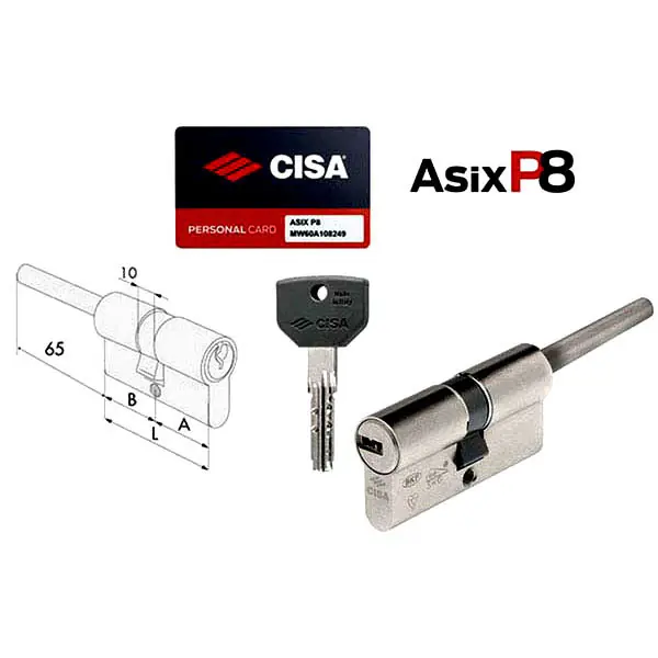 Super Prezzo Cilindro Inf. 59,0-29,5-29,5 Sd0Q317-07-0 Cisa