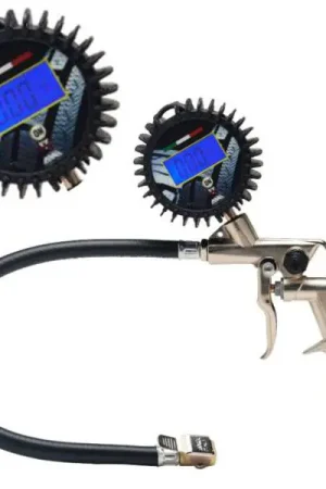Spedito Oggi Pistola Gonfiaggio C/Manometro 25/Dig Ani