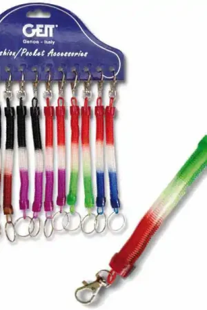 Portachiavi Anello Molla Spirale Pz 12 Geit Occasione