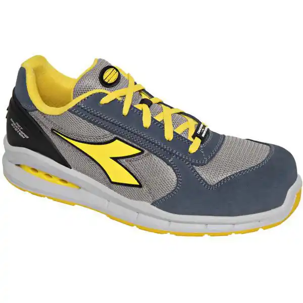 Scarpe Run Net Airbox Blu/Gr Basse 42 S1P Diadora Premium