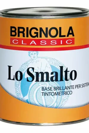 Smalto Sintetico 0,125 Nero Satinato Brignola Novità
