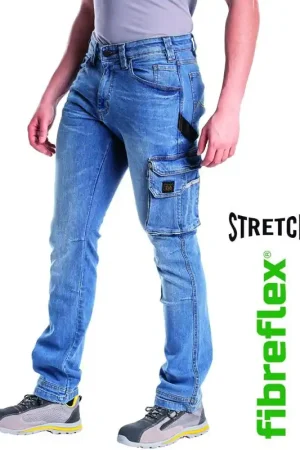 Spedizione Gratuita Pantaloni rica Lewis jeans, job1 tasconato denim, chiaro 44