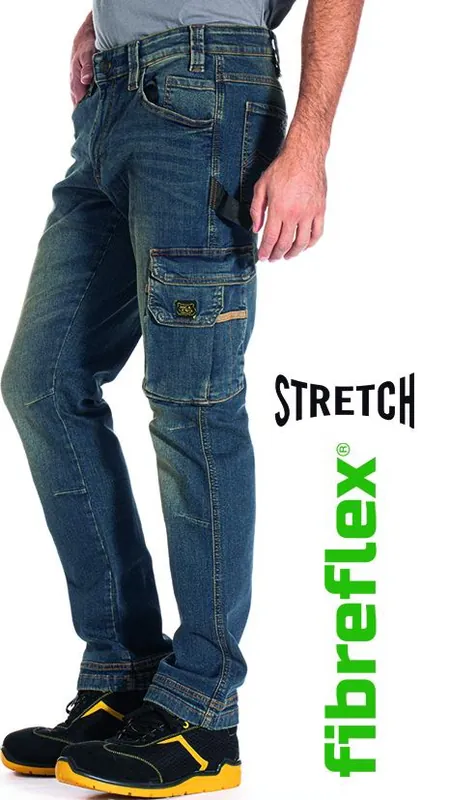 Nuova Collezione Pantaloni rica Lewis jeans, jobdy tasconi denim, vintage 54