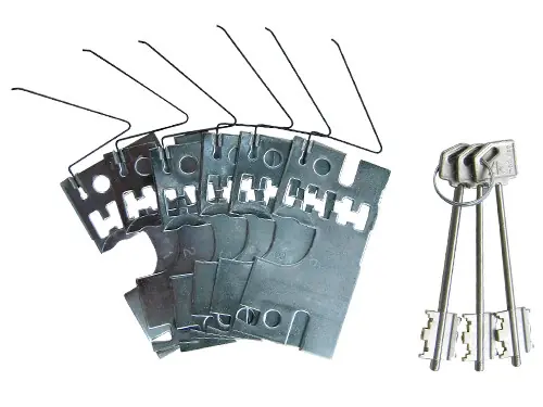 Autentico Cambio combinazione chiavi CR A.23-2000-01 – Ambidestra 92 mm – Per serrature Plus