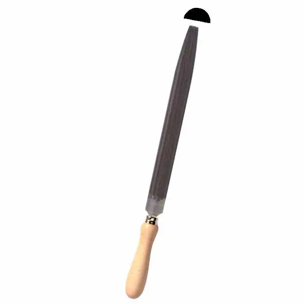 Alta Qualità Lima Mezza Tonda 1/2 Dolce 8" Manico Le