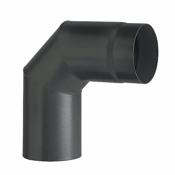 Gomito Acciaio 90° 12 Nero 2Mm Aeternum Ala Occasione