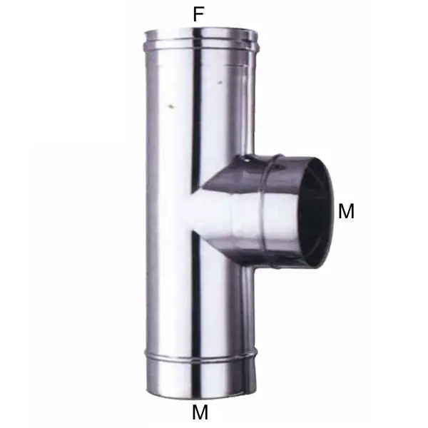 Gomito T Inox 13 Ala Occasione Imperdibile