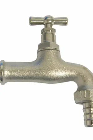 Rubinetto Ottone Nic Vite 1/2" Portagomma 3/4" Offerta Speciale