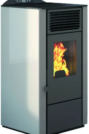 Prezzo Scontato Stufa a Pellet Punto Fuoco Lory 10 8,8Kw Avorio