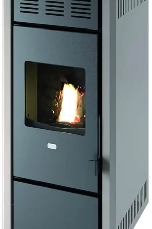 Spedizione Gratuita Stufa a Pellet Punto Fuoco Martina 14 12Kw Avorio