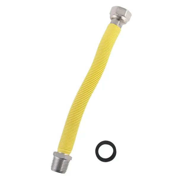 Nuovo Arrivo Tubo Gas Inox M1/2"-F1/2" 20,0/40,0 Estensibile