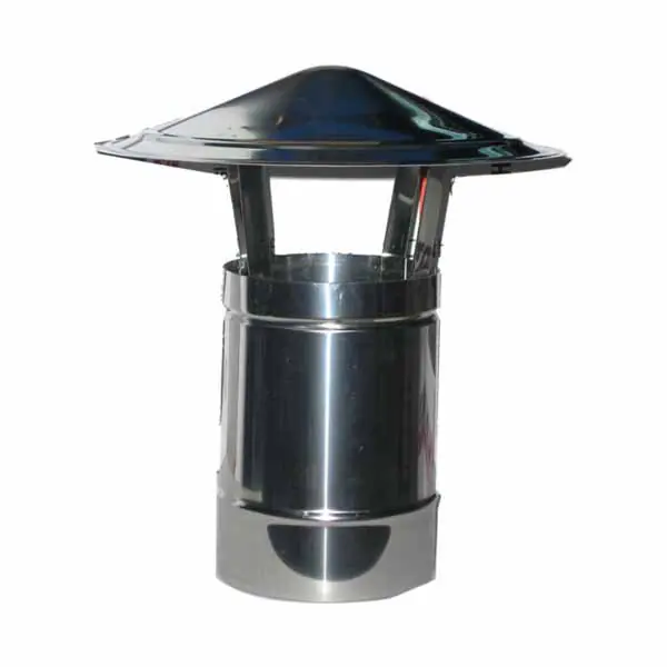 Offerta Speciale Terminale Parapioggia Inox 20 Ala