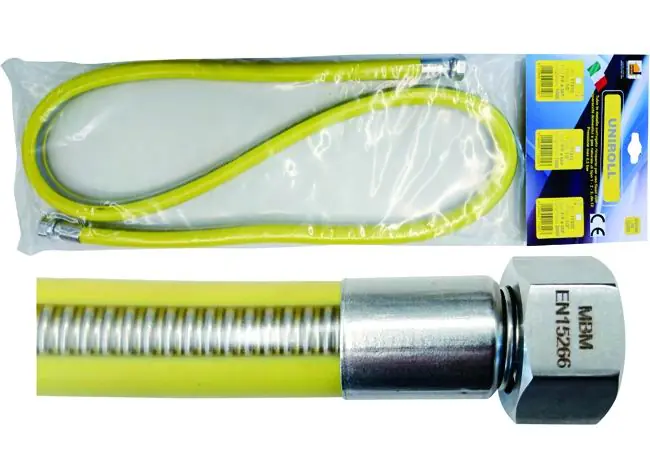 Tubo per Gas Inox Uniroll 1/2" M/F-F/F En15266 150 Cm Bestseller