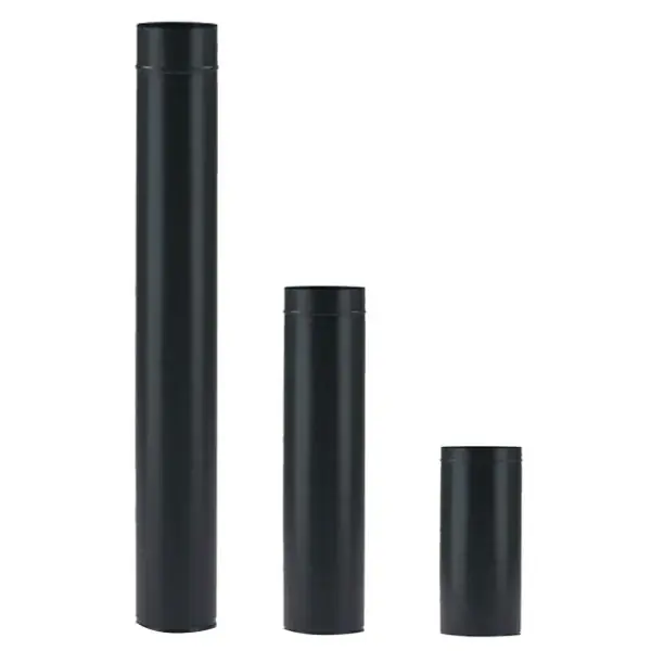 Spedizione Mondiale Tubo Smaltato 12X100 Nero Opaco Aeternum Ala