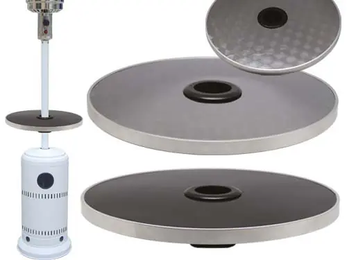 Nuova Collezione MenSola Appoggio per Termopatio Gas inox