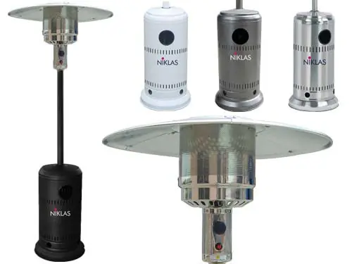 Termopatio Gas Niklas Grigio Reso Gratuito
